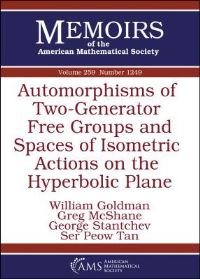 Book Cover for Automorphisms of Two-Generator Free Groups and Spaces of Isometric Actions on the Hyperbolic Plane by William Mark Goldman