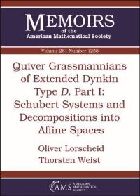 Book Cover for Quiver Grassmannians of Extended Dynkin Type D by Oliver Lorscheid, Thorsten Weist