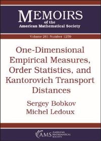 Book Cover for One-Dimensional Empirical Measures, Order Statistics, and Kantorovich Transport Distances by Serguei G Bobkov, Michel Ledoux
