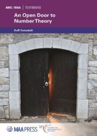 Book Cover for An Open Door to Number Theory by Duff Campbell