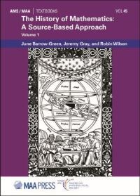 Book Cover for The History of Mathematics by June BarrowGreen, Jeremy Gray, Robin J Wilson