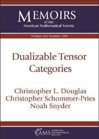 Book Cover for Dualizable Tensor Categories by Christopher L Douglas, Christopher SchommerPries, Noah Snyder, American Mathematical Society
