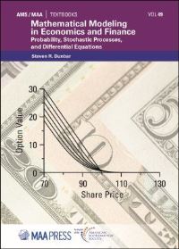 Book Cover for Mathematical Modeling in Economics and Finance by Steven R Dunbar