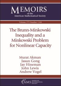 Book Cover for The Brunn-Minkowski Inequality and a Minkowski Problem for Nonlinear Capacity by Murat Akman, Jasun Gong, Jay Hineman, John L Lewis, Andrew Vogel