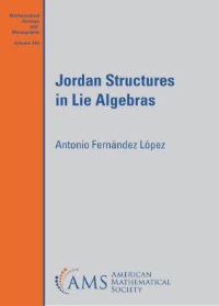 Book Cover for Jordan Structures in Lie Algebras by Antonio Fernández López