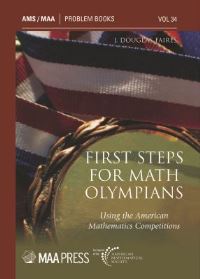 Book Cover for First Steps for Math Olympians by J Douglas Faires