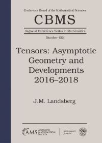 Book Cover for Tensors by J M Landsberg, Conference Board of the Mathematical Sciences, American Mathematical Society