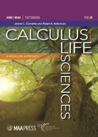 Book Cover for Calculus for the Life Sciences by James L Cornette, Ralph A Ackerman