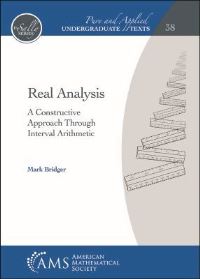 Book Cover for Real Analysis by Mark Bridger