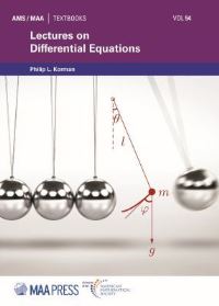 Book Cover for Lectures on Differential Equations by Philip Korman