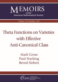 Book Cover for Theta Functions on Varieties With Effective Anti-Canonical Class by Mark Gross