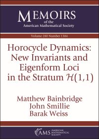 Book Cover for Horocycle Dynamics by Matt Bainbridge