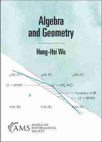 Book Cover for Algebra and Geometry by Hongxi Wu