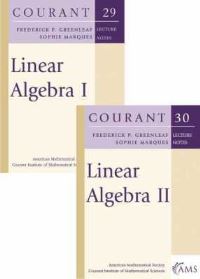 Book Cover for Linear Algebra. Volumes I and II by Frederick P Greenleaf, Sophie Marques
