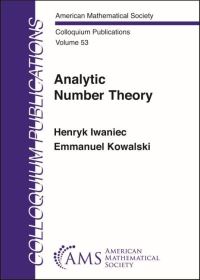 Book Cover for Analytic Number Theory by Henryk Iwaniec, Emmanuel Kowalski