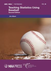 Book Cover for Teaching Statistics Using Baseball by Jim Albert