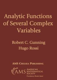 Book Cover for Analytic Functions of Several Complex Variables by Robert C Gunning, Hugo Rossi