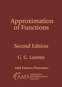 Book Cover for Approximation of Functions by G G Lorentz