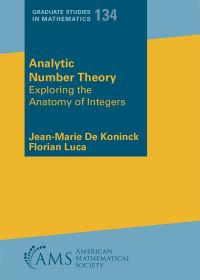 Book Cover for Analytic Number Theory by JeanMarie De Koninck, Florian Luca