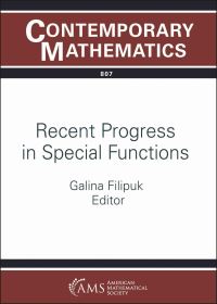 Book Cover for Recent Progress in Special Functions by Galina Filipuk