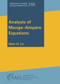Book Cover for Analysis of Monge-Ampere Equations by Nam Q Le
