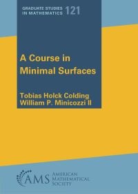 Book Cover for A Course in Minimal Surfaces by Tobias Holck Colding, William P Minicozzi II