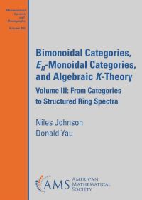 Book Cover for Bimonoidal Categories, En-Monoidal Categories, and Algebraic K-Theory by Niles Johnson, Donald Y Yau