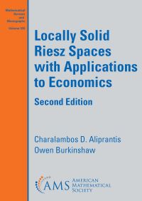 Book Cover for Locally Solid Riesz Spaces With Applications to Economics by Charalambos D Aliprantis, Owen Burkinshaw