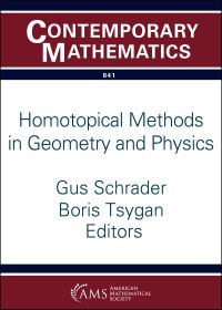 Book Cover for Homotopical Methods in Geometry and Physics by Homotopical methods in geometry and physics Conference, Ezra Getzler