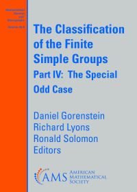 Book Cover for The Classification of the Finite Simple Groups, Number 6 by Daniel Gorenstein, Richard Lyons, Ronald Solomon