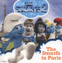 Book Cover for The Smurfs in Paris by Farrah McDoogle