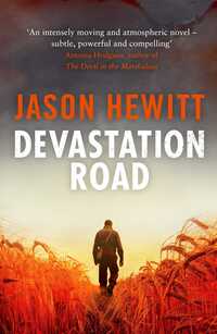 Book Cover for Devastation Road by Jason Hewitt