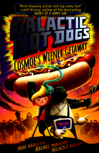 Book Cover for Cosmoe's Wiener Getaway by Max Brallier