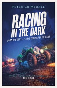 Book Cover for Racing in the Dark by Peter Grimsdale