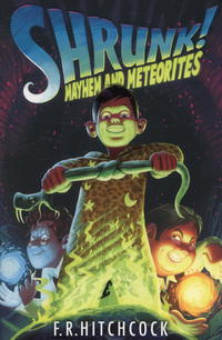 Book Cover for Mayhem and Meteorites by Fleur Hitchcock