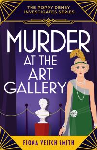 Book Cover for Murder at the Art Gallery by Fiona Veitch Smith