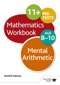 Book Cover for Mental Arithmetic. Age 8-10 by David E Hanson