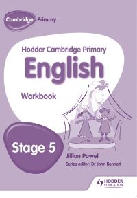 Book Cover for Hodder Cambridge Primary English. Stage 5 Work Book by Jillian Powell