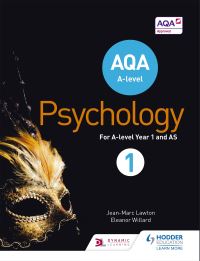 Book Cover for AQA A-Level Psychology. Book 1 by JeanMarc Lawton, Eleanor Willard
