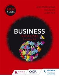Book Cover for OCR Business for A Level by Andy Mottershead, Alex Grant, Judith Kelt