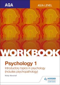 Book Cover for AQA Psychology for A Level. Workbook 1 Social Influence, Memory, Attachment, Psychopathology by Rob Liddle