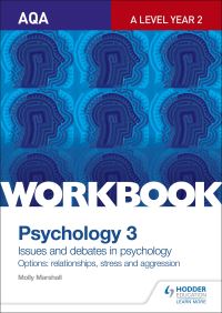 Book Cover for Psychology 3 Workbook by Rob Liddle