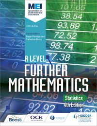Book Cover for MEI A-Level Further Mathematics Statistics by John Du Feu, Mathematics in Education and Industry