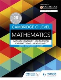 Book Cover for Cambridge O Level Mathematics by Heather West