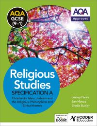 Book Cover for AQA GCSE Religious Studies. Specification A by Lesley Parry, Jan Hayes, Sheila Butler