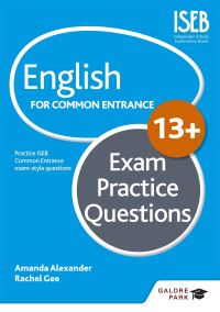 Book Cover for English for Common Entrance at 13+. Exam Practice by Amanda Alexander, Rachel Gee