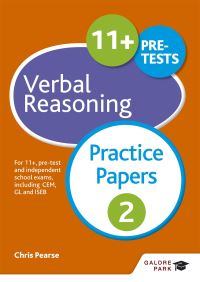 Book Cover for 11+ Verbal Reasoning Practice Papers 2 by Christopher Pearse