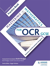 Book Cover for Mastering Mathematics for OCR GCSE. Higher 2 Practice Book by Keith Pledger, Gareth Cole, Joe Petran