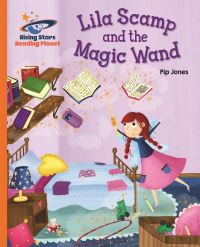Book Cover for Lila Scamp and the Magic Wand by Helen Chapman