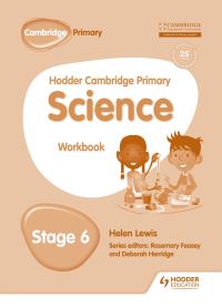 Book Cover for Hodder Cambridge Primary Science. Workbook 6 by Peter D Riley